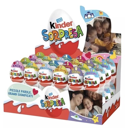 Ovetti Kinder Sorpresa Imbutito Unisex T1x48