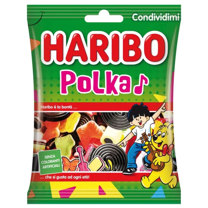 Polka Caramelle Gommose Haribo gr.80