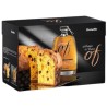 Cofanetto Anima e Cuore Panettone Of gr.750 e Grappa Of cl.70