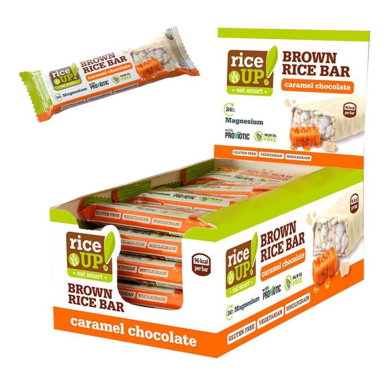 Rice Up! Riso e Cioccolato Bianco e Caramello  gr.18 x20 pezzi Zaniboni