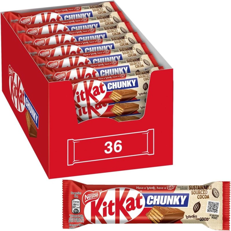 Kit Kat Chunky Nestle' Latte gr.40x36
