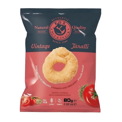 Vintage Taralli Pomodoro Fox 80 gr.