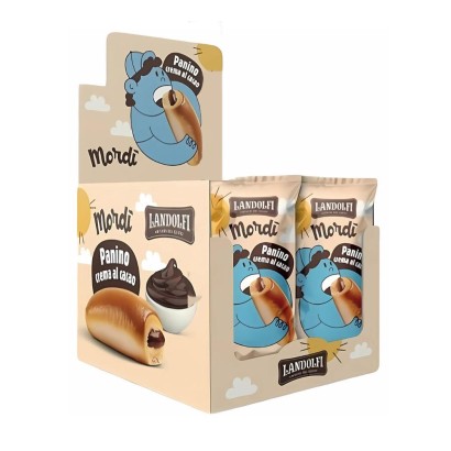 Espositore Panino Cacao da 12 pezzi in 40 gr. ciascuno