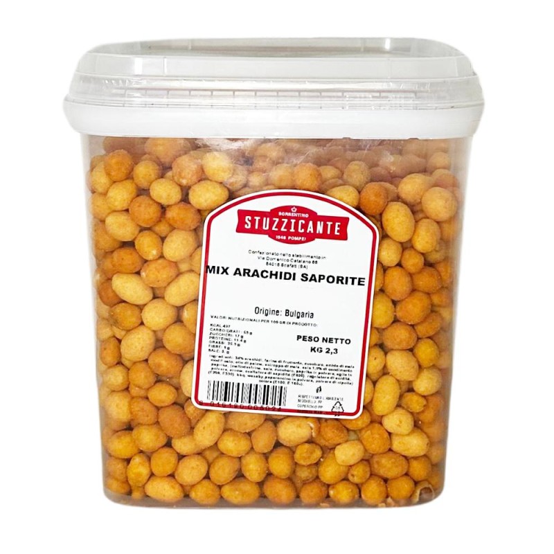 Secchiello Arachidi Saporite Mix - 2,3kg