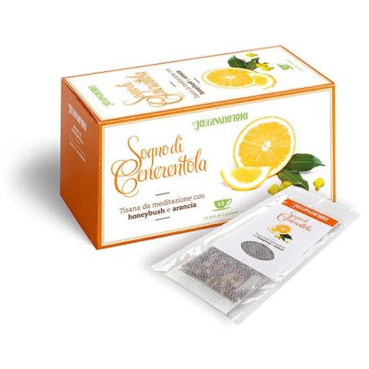 Regina di Fiori Sogno di Cenerentola Tisana da Meditazione 15 Filtri da 45 grammi