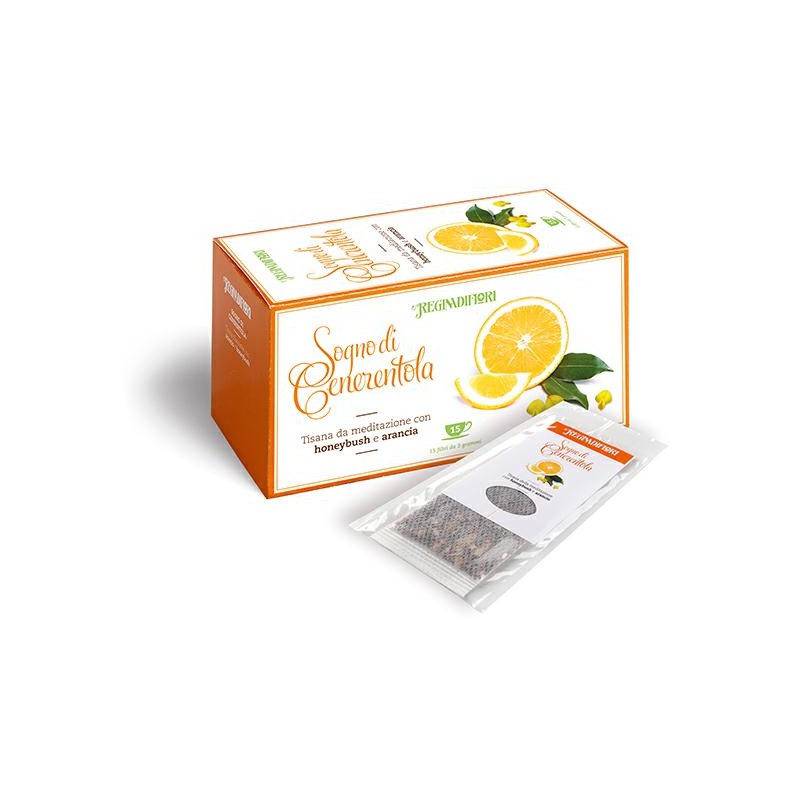 Tisana Sogno di Cenerentola 15 filtri  con Honeybush e Arancia Regina di Fiori