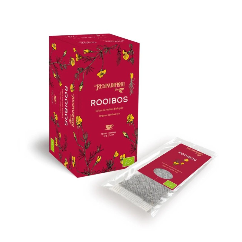 Infuso di Rooibos Biologico 15 filtri Regina di Fiori