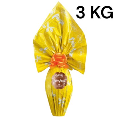 Uovo Gigante al Latte Dolce Pasqua Fazzolettato kg.3 Dulciar