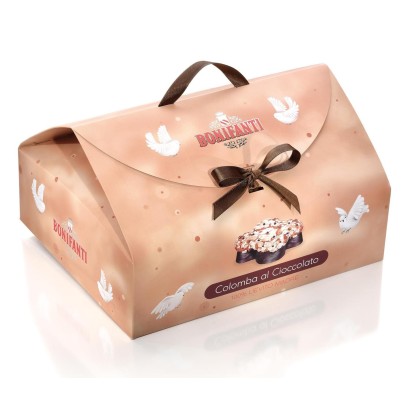 Colomba Bonifanti con Pezzi di Cioccolato in Bauletto Kg.1