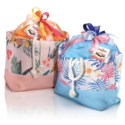 Colomba Bonifanti Tradizionale Borsa Rosa/Azzurro gr.1000