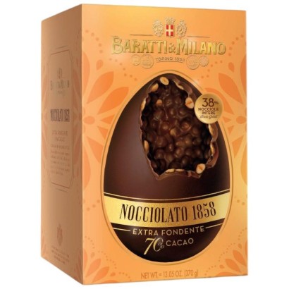 Uovo Nocciolato 1858 70% Cacao gr.370 Baratti & Milano