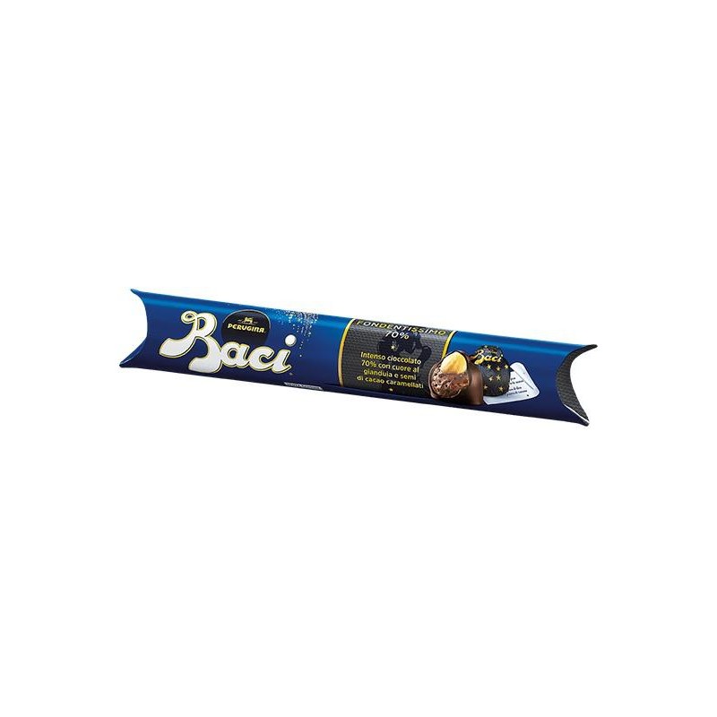 Baci Perugina Tubo Fondentissimo 70% Gr.87,5x7 Perugina