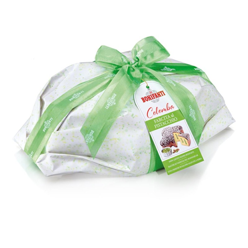 Colomba Bonifanti Farcita al Pistacchio Incartata gr.750