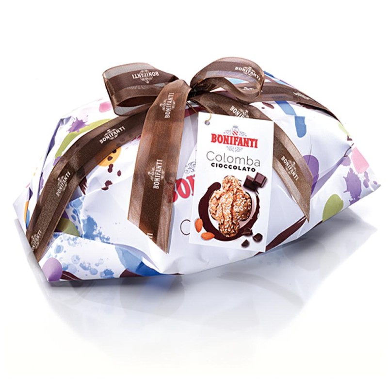 Colomba Bonifanti con Gocce di Cioccolato Incartata Kg.1