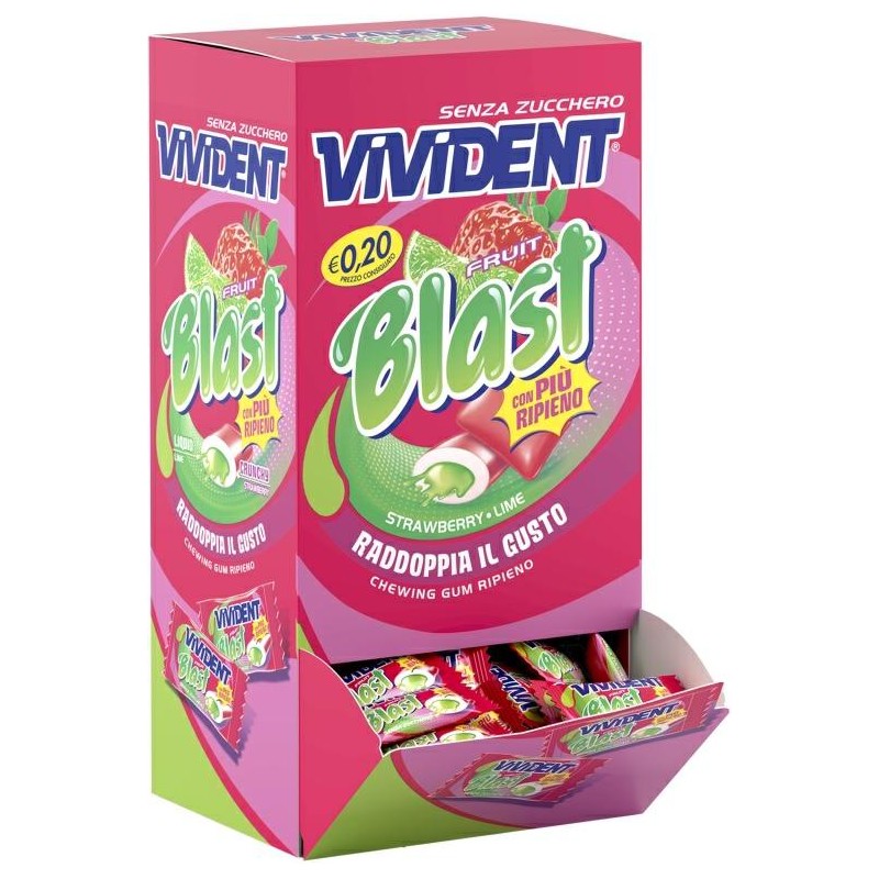 Vivident Blast Fruit Mono x200