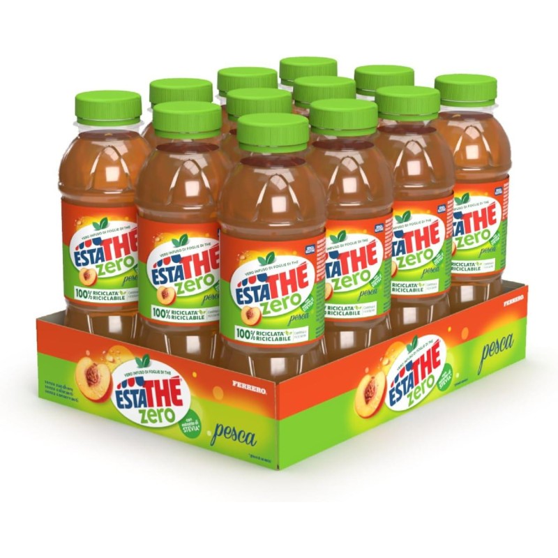 Estathe' Pesca ZERO PET ml.400x12

