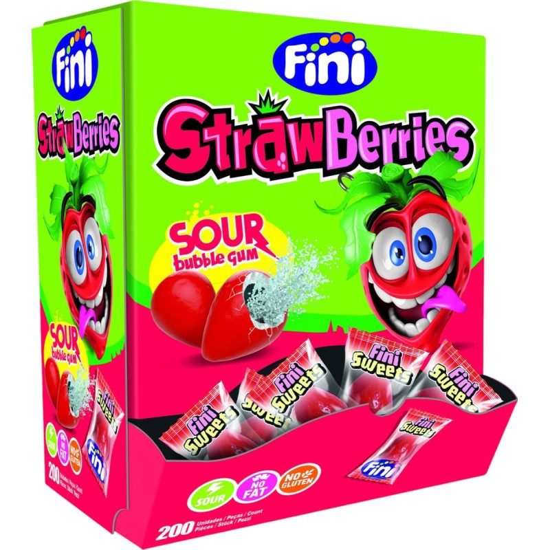 Fini Gum Fragola gr.5x200