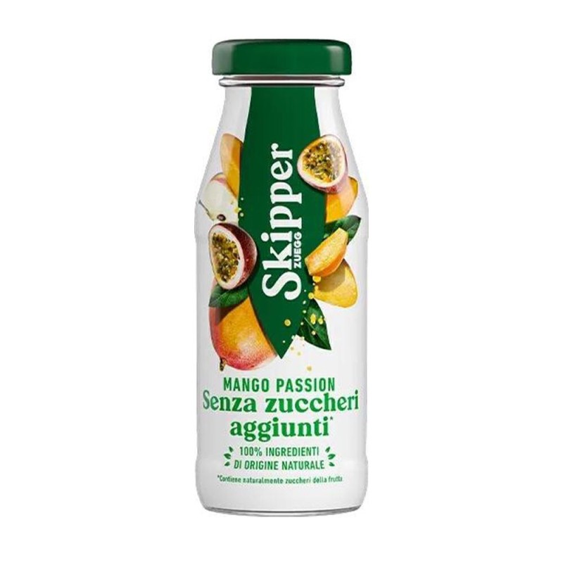 Skipper Mango Passion 200ml x24 - Succo alla Frutta Senza Zucchero