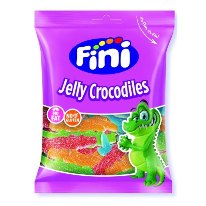 Coccodrilli Colorati Zuccherati Fini gr.90