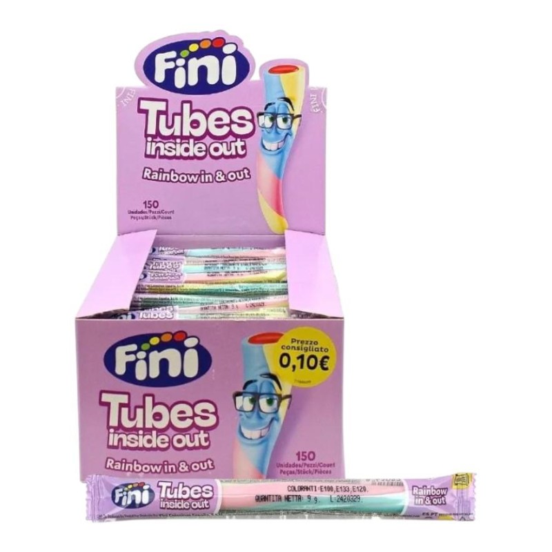 Tubi di Gelatina Inside Out Fini pz.150