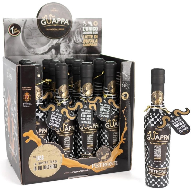 Crema Guappa 12 Bottiglie da 10 cl 17% Vol Petrone
