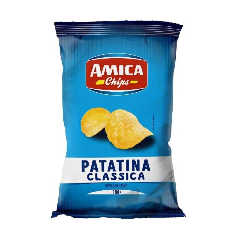 Amica Chips La Patatina Originale Senza Glutine Busta da 100 gr