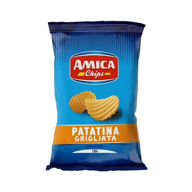 Amica Chips La Patatina Grigliata Senza Glutine Busta da 100 gr