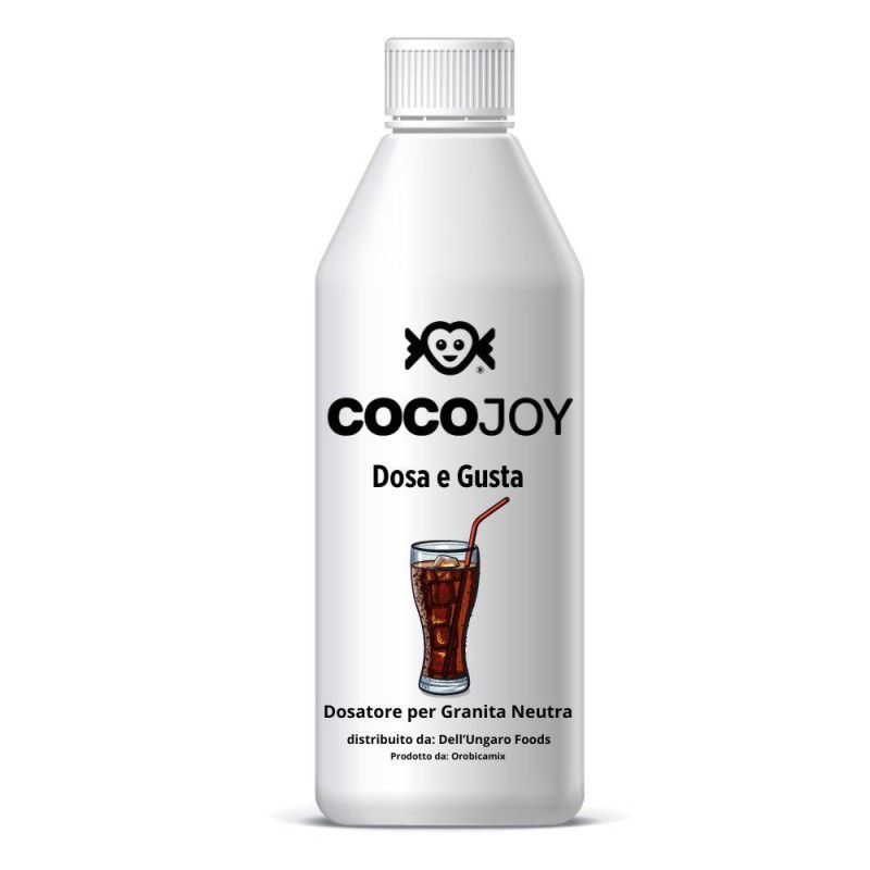 Dosa e Gusta Cola Preparato per Granita Neutra gr.1000 Cocojoy