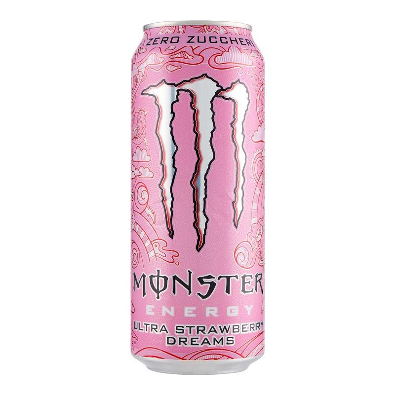 Monster Energy Ultra Rio Strawberry Dreams Senza Zuccheri da ml.500