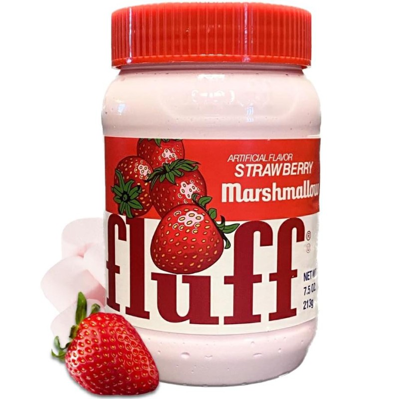 Fluff Crema Di Fragola Barattolo Gr.213