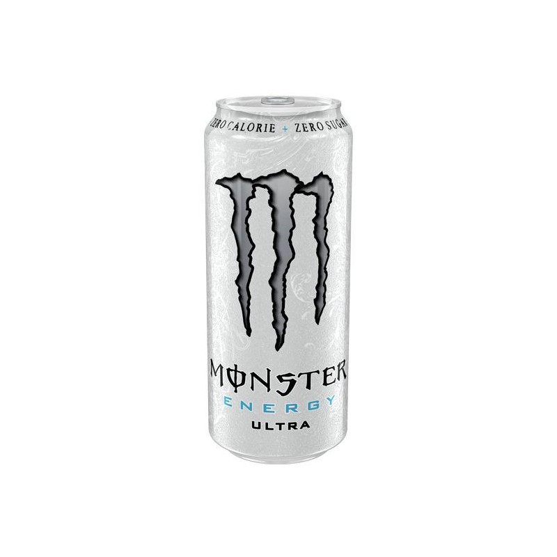 Monster Energy Drink Ultra White Zero Zuccheri da ml.500