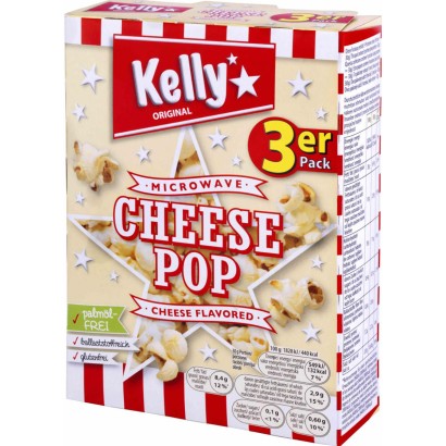 PopCorn Kelly's per microonde al Formaggio gr.270