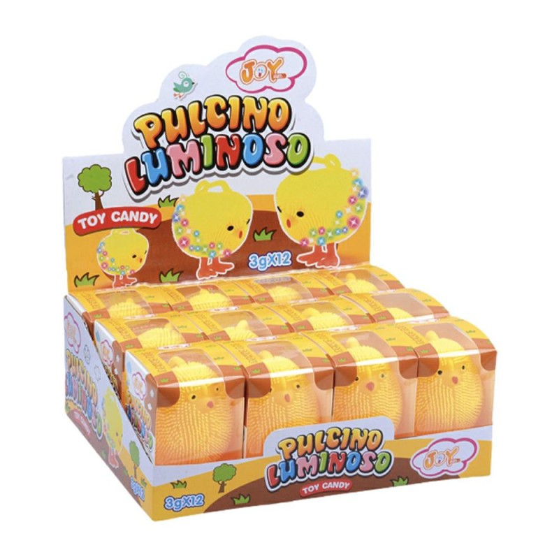 Pulcino Luminoso Joygum gr.3x12pz