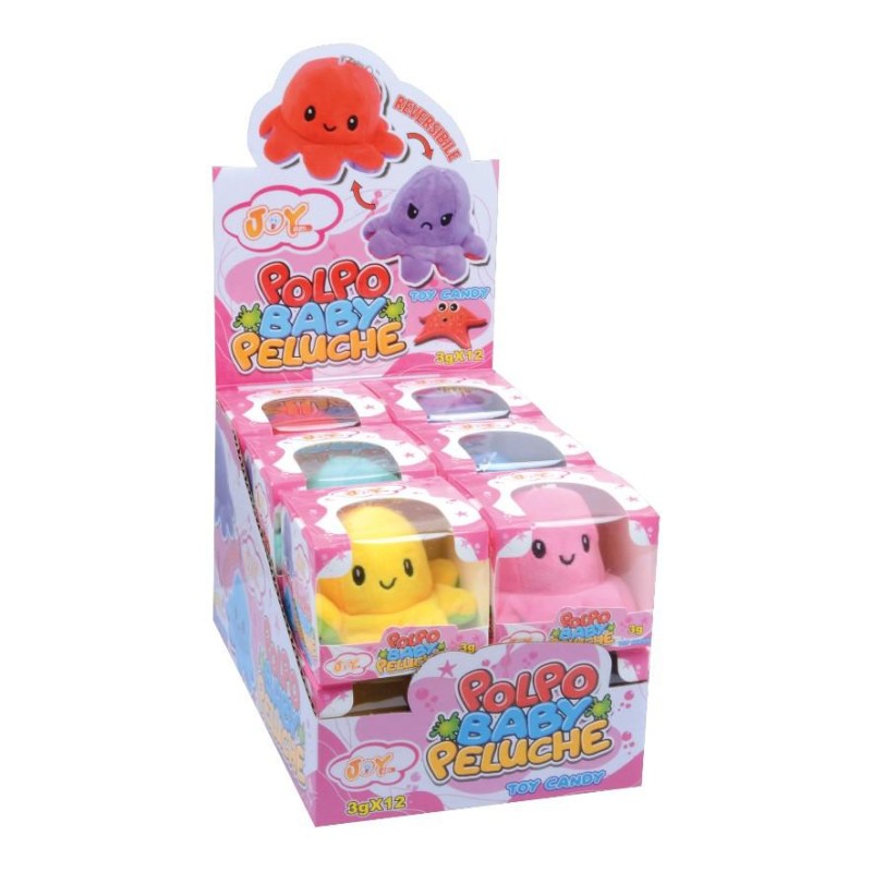 Polpo Baby Peluche x12pz Joygum