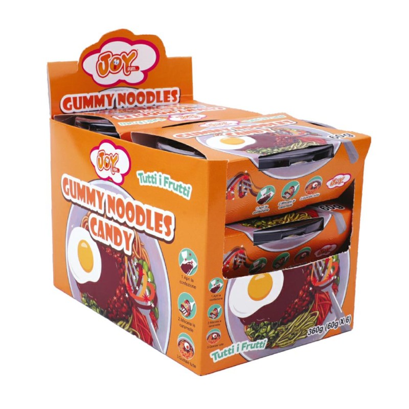 Noodles Gummy Candy gr60x6 Joygum