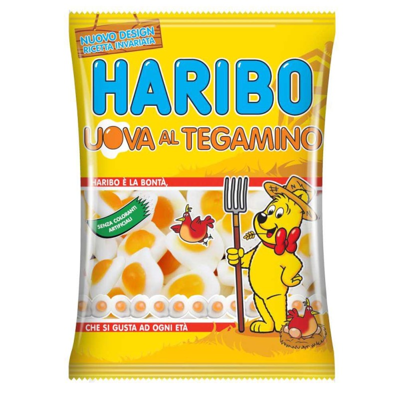 Uova al Tegamino Haribo Buste Gr.90
