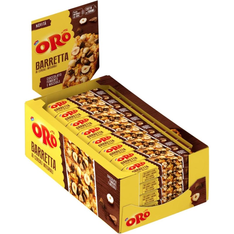 Oro Vitasnella Barretta Cioccolato e Nocciole Saiwa gr.40x25