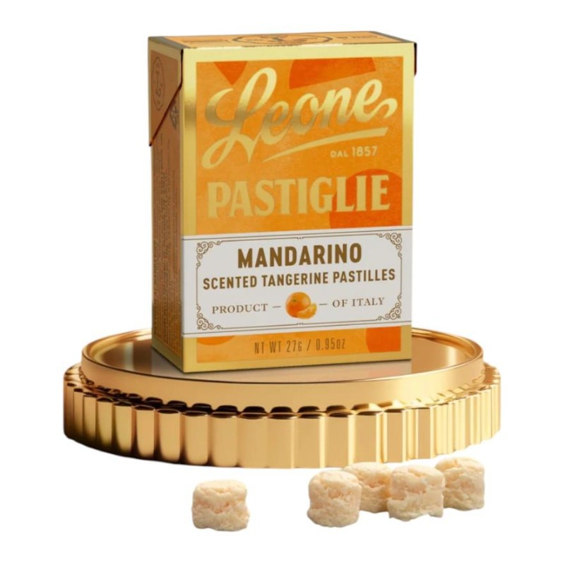 Pastiglie Leone Mandarino Scatola gr.27