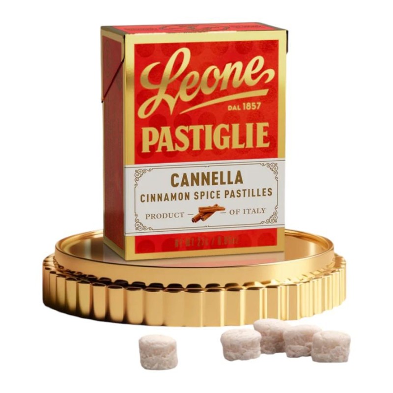 Pastiglie Leone Cannella Scatola gr.27