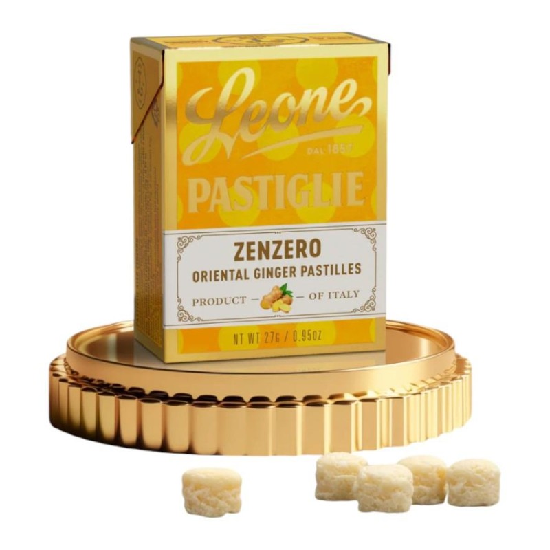 Pastiglie Leone Zenzero Scatola gr.27