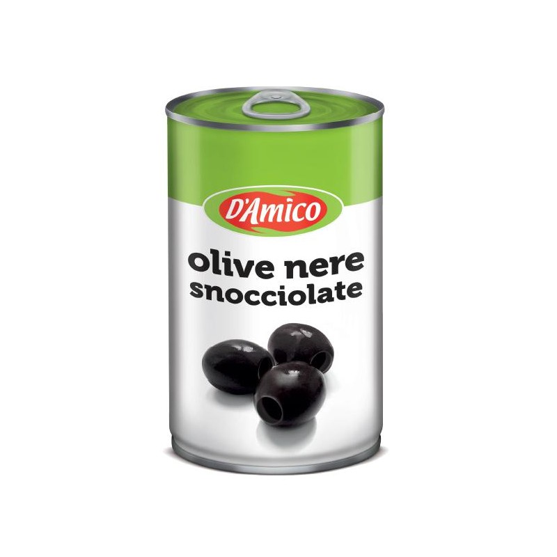Olive Nere Snocciolate da 4kg D'Amico