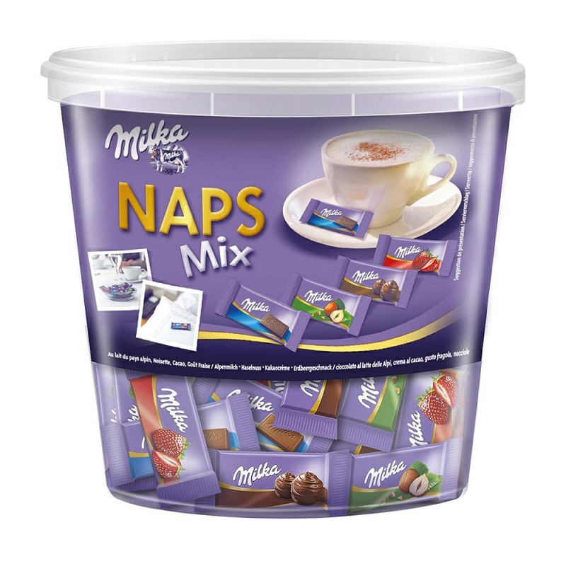 Milka Naps Barattolo Monopezzo kg.1x207