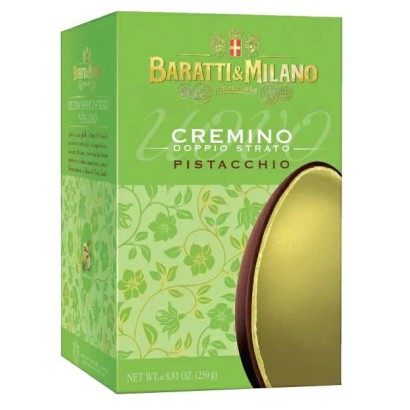 Uovo Cremino Doppio Strato Pistacchio gr.250 Baratti & Milano