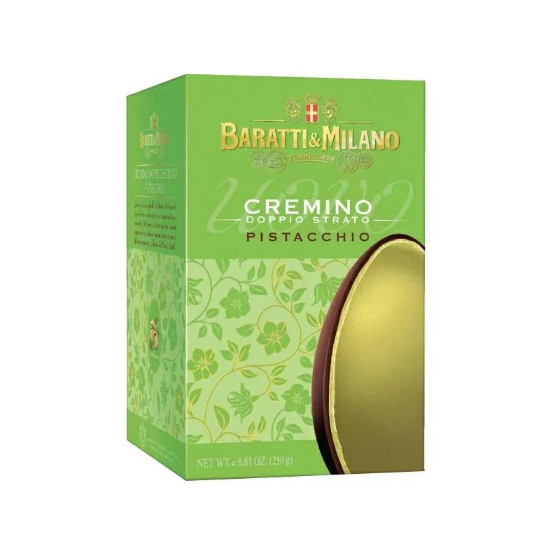 Uovo Cremino Doppio Strato Pistacchio gr.250 Baratti & Milano