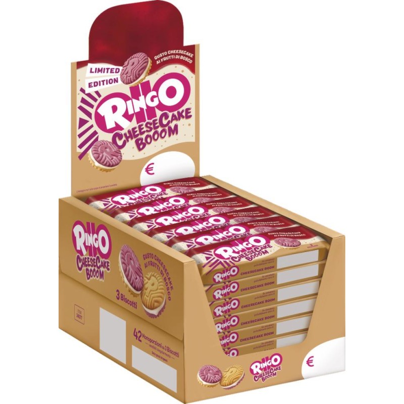 Ringo Cheesecake Booom Expo Pavesi Display gr.27,5x42