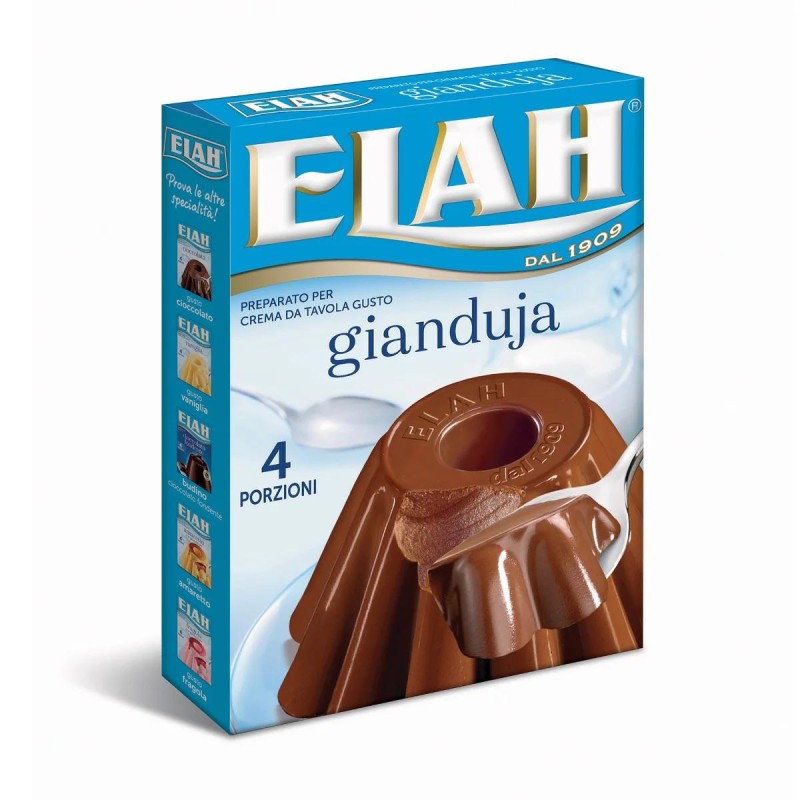 Elah Dufour Preparato per Crema da Tavola gusto Gianduia gr.80