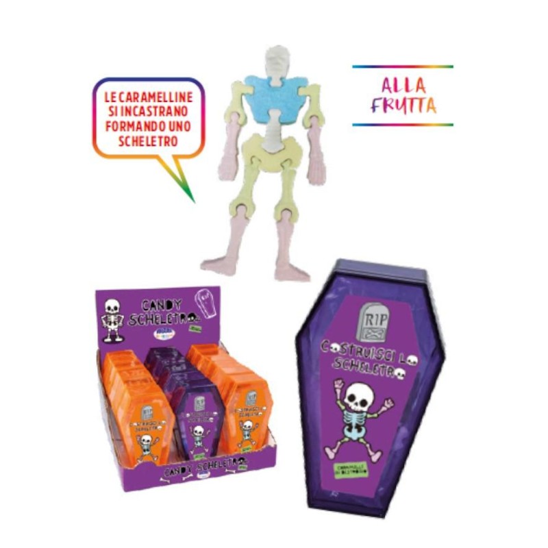Halloween Candy Scheletro Bara gr.25x18 Joygum