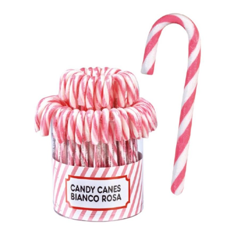 Candy Canes Bianco Rosa gr.14x50 Rossini