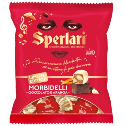 Sperlari Torroncini Morbidelli Mina Cioccolato e Arancia, Senza Glutine - 1Kg