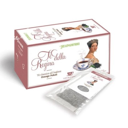 Tisana Te' della Regina 12 filtri  Te' Classico Regina di Fiori